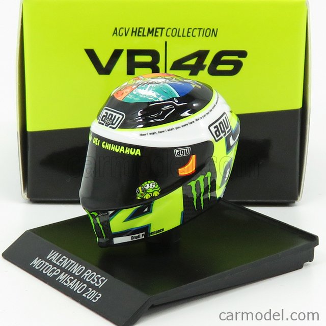 Minichamps Masstab Agv Casco Helmet Gp Misano Italy