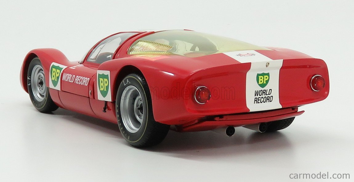 ミニチャンプス　1/18 1967 モンツァ　ポルシェ　906E Porsche 906 E Monza 1967 BP World Record Runs 1/18