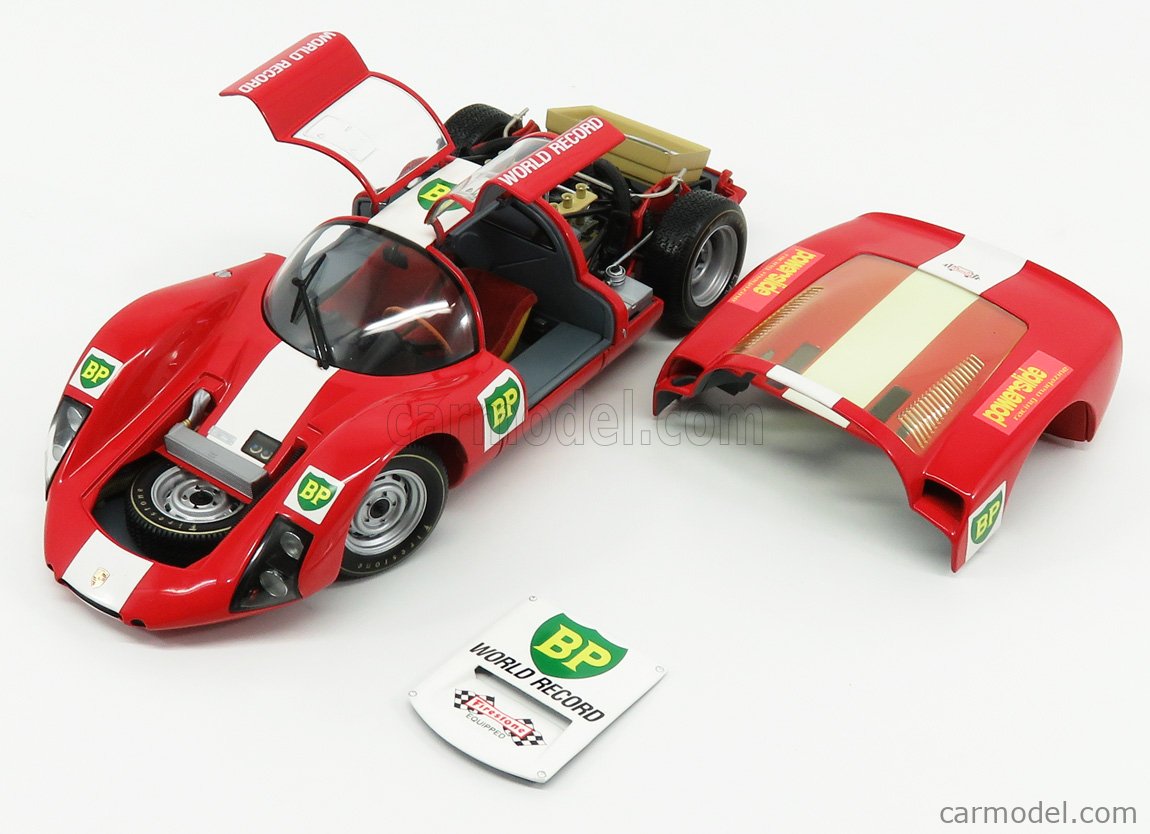 定価安いミニチャンプス 1/18 ポルシェ PORSCHE 906 1967 World Record Monza （WAP02103114） レーシングカー