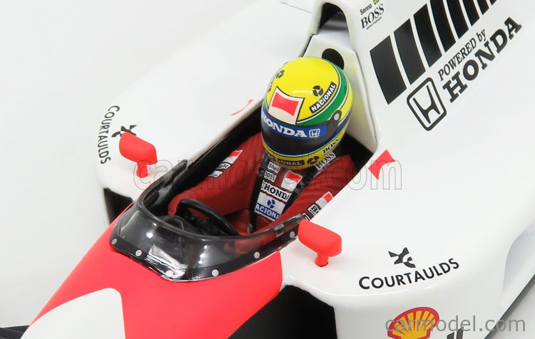 ミニカー　1/18 Mclaren MP4/6 Shell #1(ホワイト×レッド×ブラック) [540911801] 予約】12月以降発売予定McLARENマクラーレン F1 MP4/6 HONDA N 1
