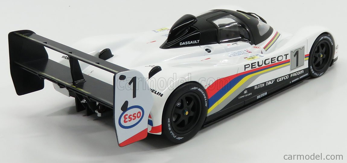 PEUGEOT - 905 EVO1bis TEAM PEUGEOT TALBOT SPORT N 1 WINNER 24h LE MANS 1992  D.WARWICK - Y.DALMAS - M.BLUNDELL