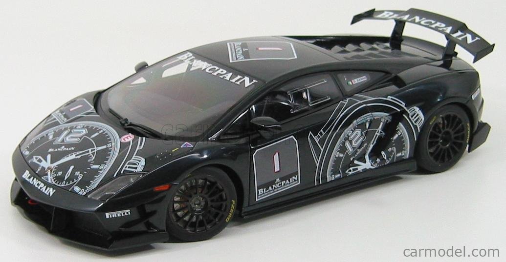 Autoart Scale 1 18 Lamborghini Gallardo Lp560 4 Blancpain N 1 Super Trofeo Black