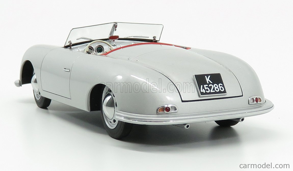 ミニカー Porsche 356 1/18 Autoart 1:18 Porsche 356 Number 1 -- Silver -- AUTOart/Porsche