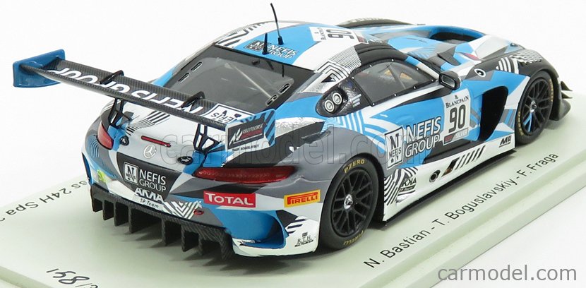 SPARK-MODEL SB261 Scale 1/43 | MERCEDES BENZ AMG GT3 TEAM AKKA ASP N 90 ...