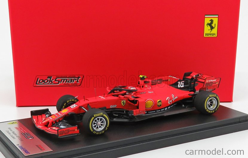 FERRARI - F1 SF90 TEAM SCUDERIA FERRARI MISSION WINNOW N 16 WINNER BELGIUM  GP 2019 FIRST F1 VICTORY C.LECLERC