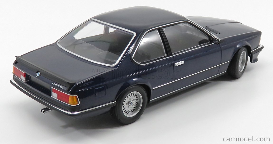 MINICHAMPS 155028101 Scale 1/18 | BMW 6-SERIES 635 CSI 1982 BLUE MET