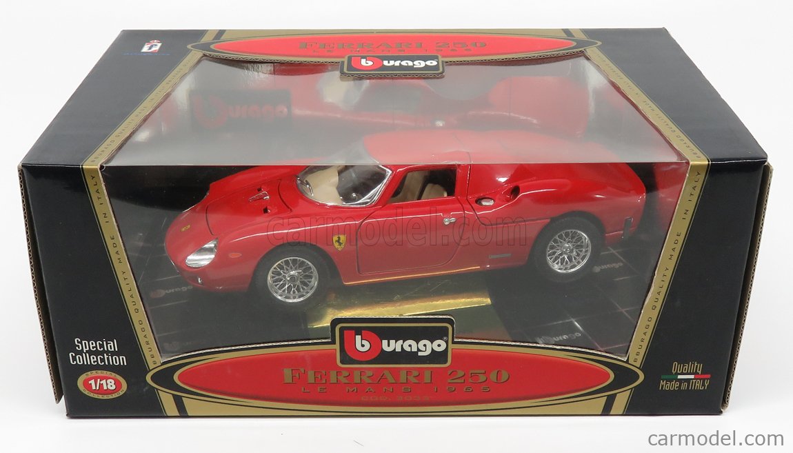 Bburago 1/18 Ferrari 250 LM Le Mans 1965 ◇ フェラーリ ブラーゴ 3033-