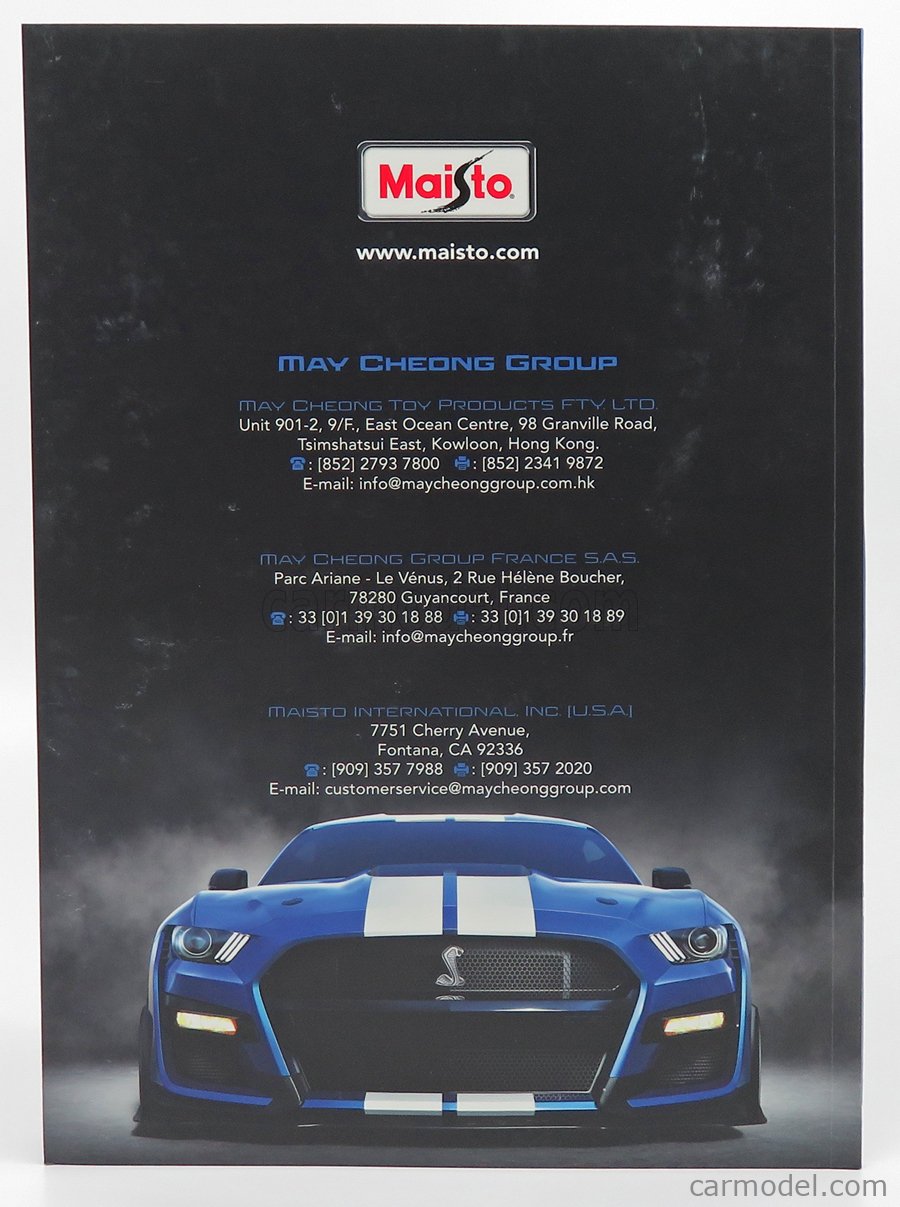 MAISTO MACAT2020 Scale / CATALOGO MAISTO CATALOGUE DIECAST 2020 88