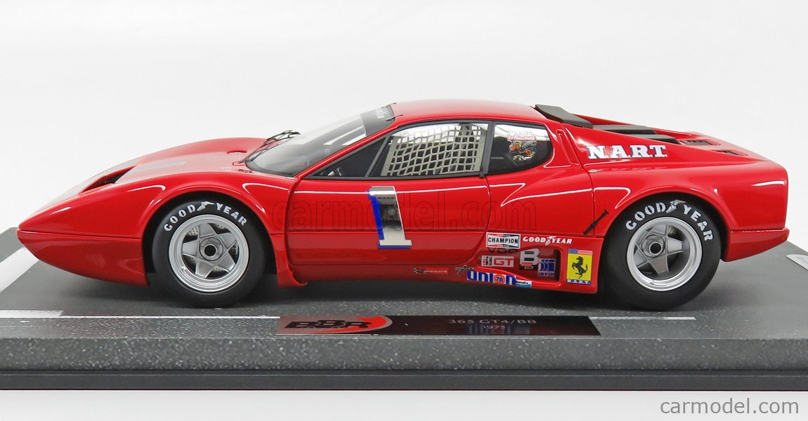 TOKOLOSHE TOK014 Scale 1/43 | FERRARI 365 GTB TEAM N.A.RT. N 0 24H DAYTONA 1975 RED
