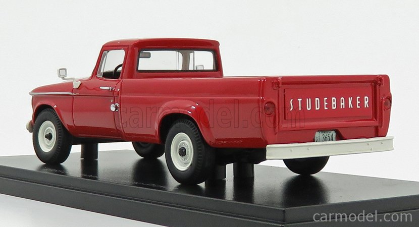 NEO SCALE MODELS NEO47276 Масштаб 1/43  STUDEBAKER CHAMP PICK-UP 1963 RED