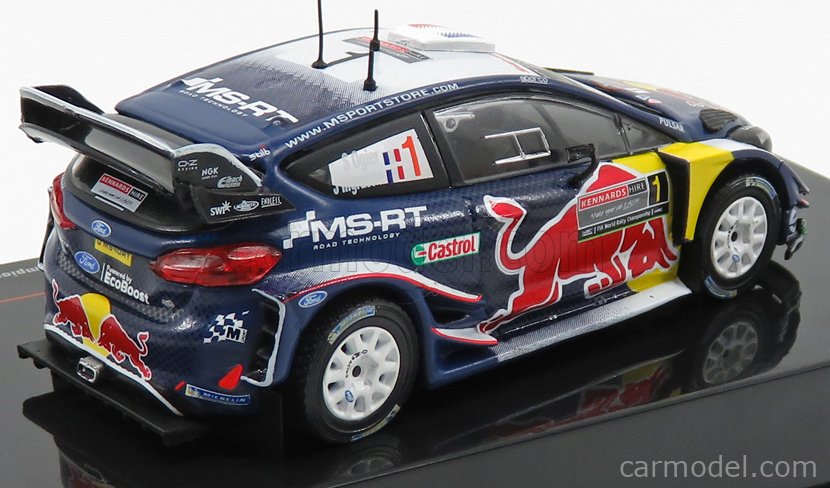 IXO-MODELS RAM690 Scale 1/43 | FORD ENGLAND FIESTA WRC RED BULL N 1 ...