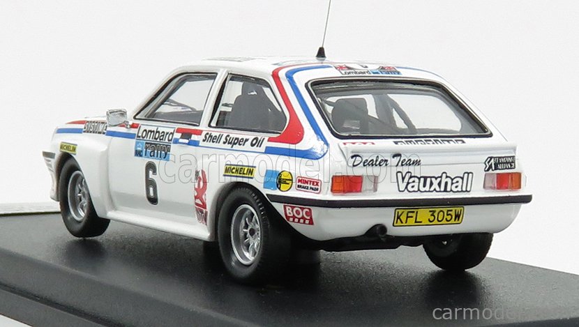 Miniature 1/43 Trofeu - Vauxhall Chevette HSR - Circuit Of Ireland 1981 #4 Pond - Résine