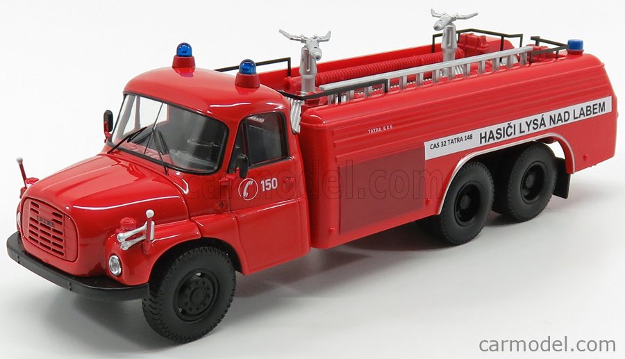 Schuco 452663200 1:87 Red Feuerwehr Tatra T148 Fire Truck Diecast