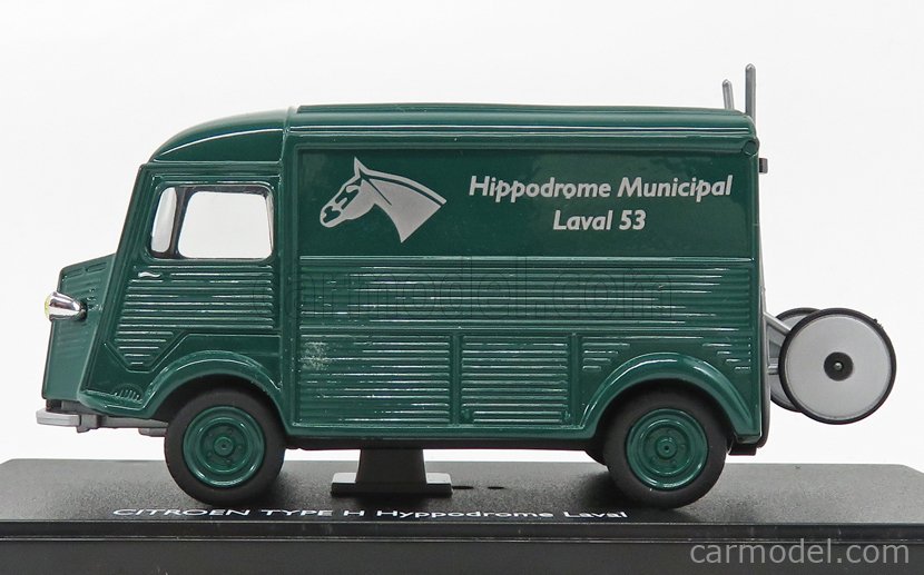 Eligor 1/43 Citroën Type H Hippodrome Municipal Laval – Vert, Fourgon Hippique