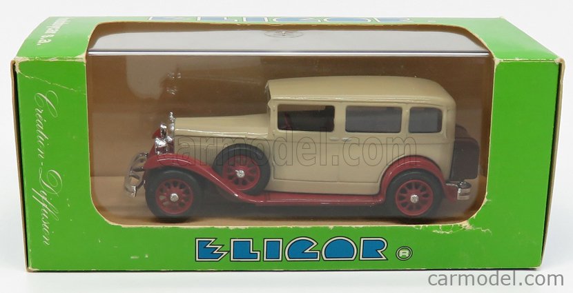 ELIGOR 1036 Scale 1/43 | TALBOT PACIFIC LIMOUSINE 1930 CREAM RED