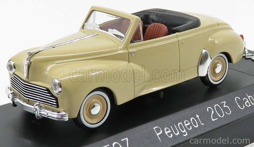 Miniature Peugeot 203 Taxi Par Solido – Échelle 1/43 – Modèle Coupé 1959 – Occasion Collection