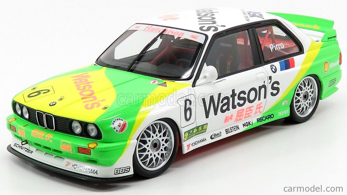 Minichamps 155872003 BMW M3 SCHNITZER BMW WINNER MACAU GUIA RACE 1987 1/18
