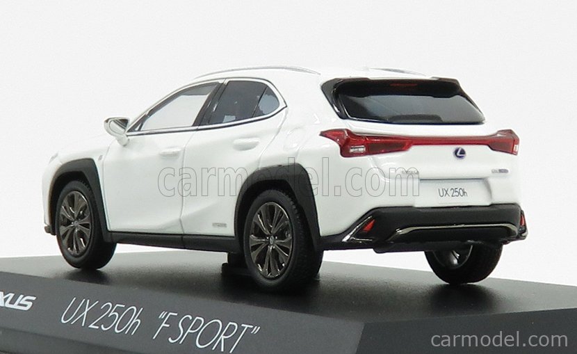 KYOSHO 03696W Scale 1/43 | LEXUS UX250H F-SPORT 2019 WHITE NOVA
