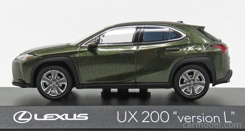 KYOSHO 03695TK Scale 1/43 | LEXUS UX200 L VERSION 2019 GREEN MET