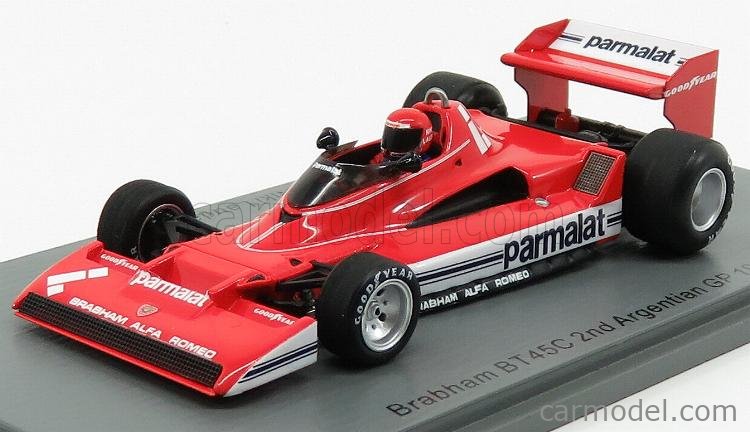 1/43 Spark ブラバム BT45C ニキ・ラウダ アルゼンチンGP 1/43 Spark ブラバム BT45C ニキ・ラウダ アルゼンチンGP