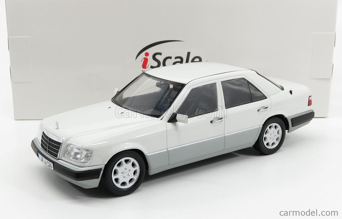 I Scale Scale 1 18 Mercedes Benz E Class W124 19 Artic White