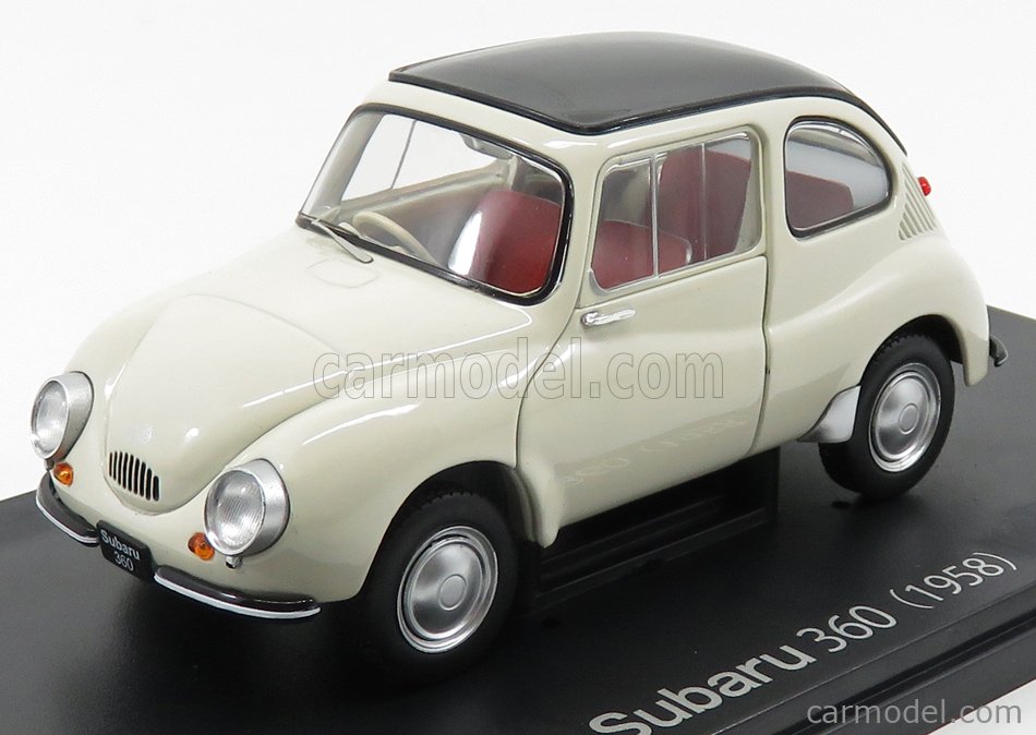 EDICOLA JAPCARSHA005 Scale 1/24 | SUBARU R360 1958 WHITE BLACK