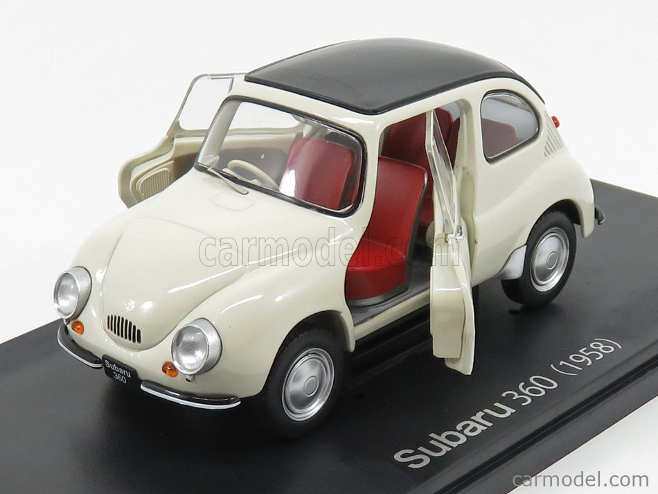 EDICOLA JAPCARSHA005 Scale 1/24 | SUBARU R360 1958 WHITE BLACK