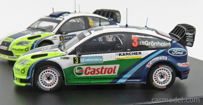 Voiture Miniature 1/32 Ford Focus RS WRC06 #3 Gronholm - Rallye Monte-Carlo 2007 - SAICO