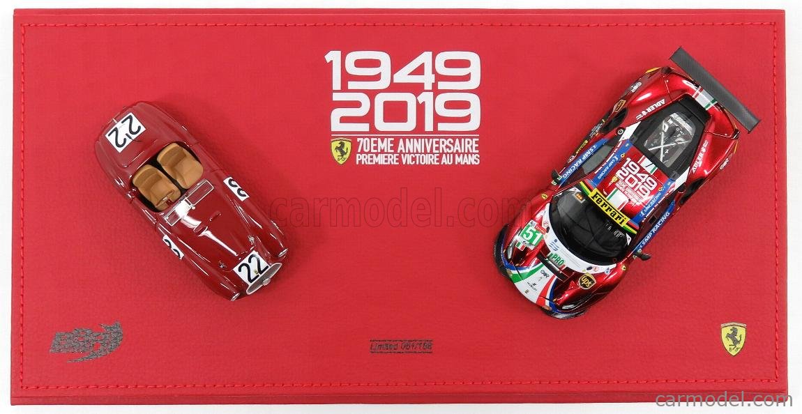 Ferrari 166 MM Vincitrice Le Mans 1949 Chinetti - bbr models