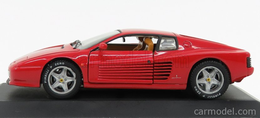 FERRARI - 512TR TESTAROSSA 1992 - CON VETRINA - WITH SHOWCASE