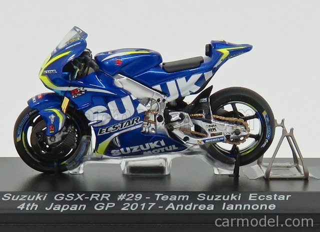SUZUKI GSX-RR del team Suzuki MotoGP 2017 Andrea Iannone Spark 1:43 m43046 
