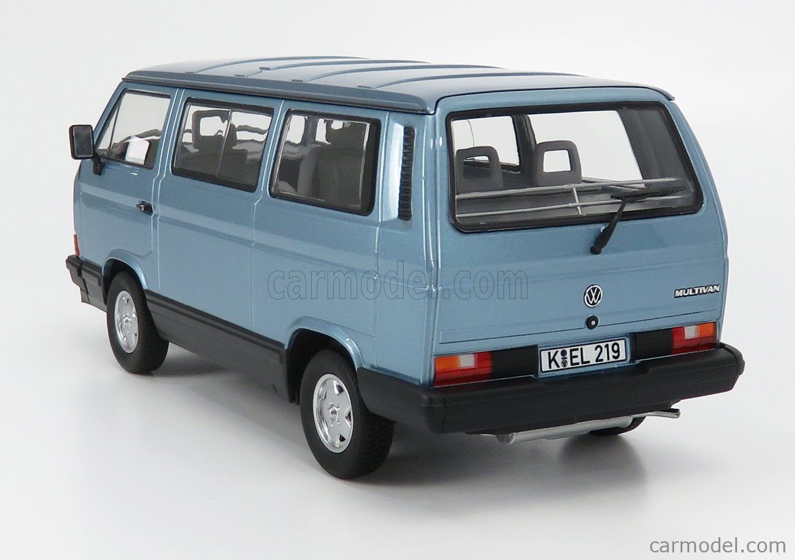 NOREV Volkswagen T3 Multivan 1990 - Bleu Métallisé - 1/18 - Occasion