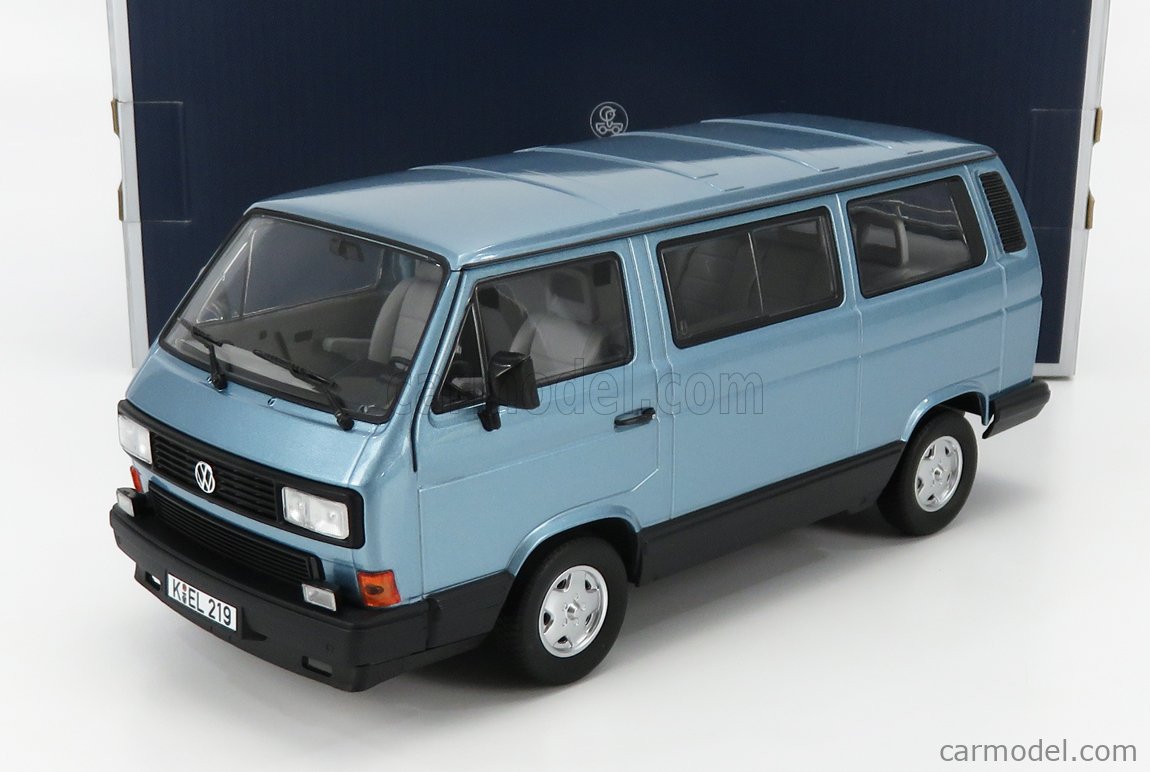 NOREV Volkswagen Multivan Lumière Bleu Métallique 1990 1/18 188544