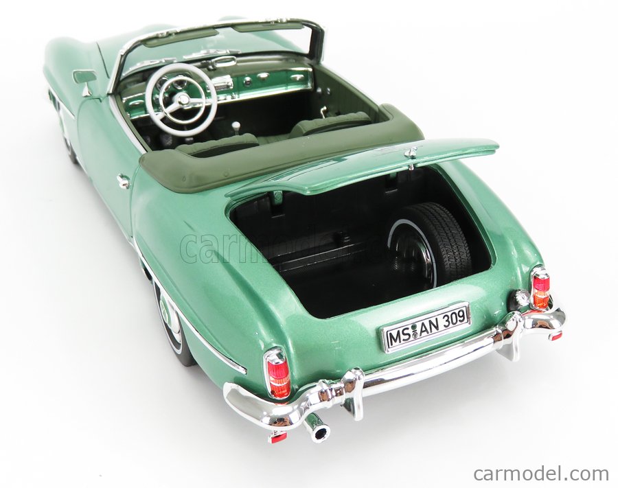 Norev 1/18 Mercedes Benz SL-Classe 300SL Coupé Gullwing (W198) 1954 Vert 18351 3