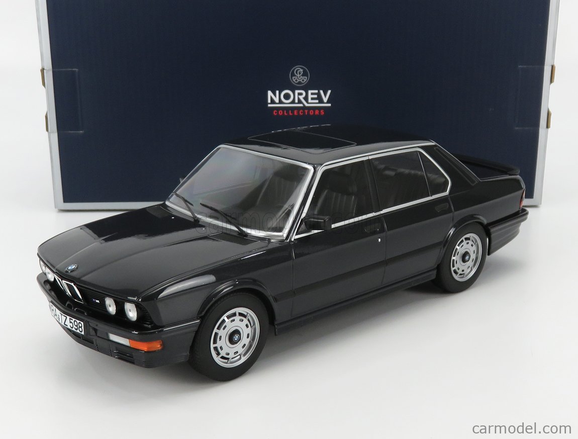 Norev 183264 1980 BMW M535I 1-18 Diecast Model Car, Black, 1 - Baker's