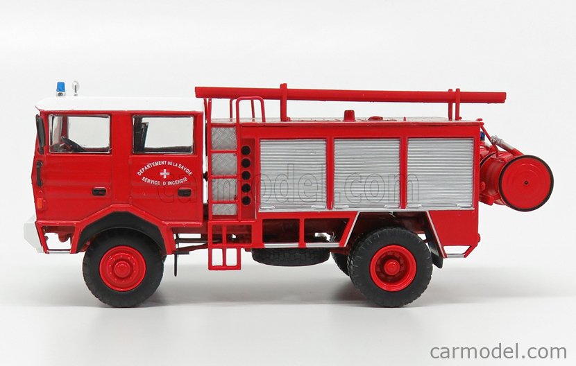 Berliet FF 4x4 Fourgon Pompe Tonne – Sapeurs-Pompiers Monaco – Hachette 1/43 – N°128