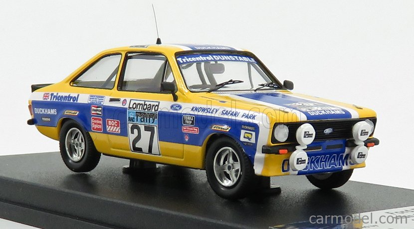 Miniature Ixo 1/43 Ford Escort MkII N°4 Rallye RAC 1979 - Neuve Sous Boîte
