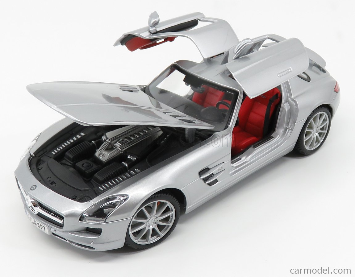 MAISTO 31389Z Scale 1/18 | MERCEDES BENZ SLS COUPE 6.3 AMG (C197) 2012 ...