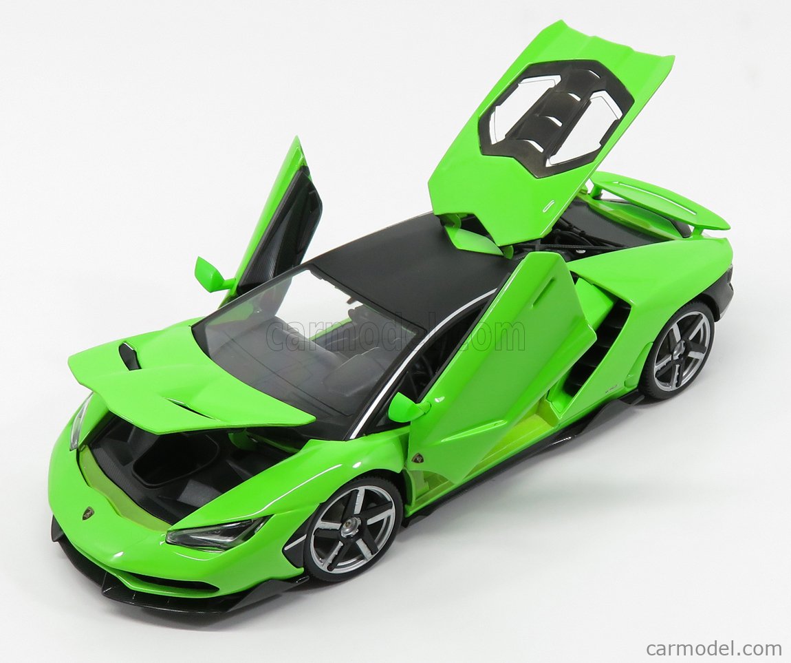 Maisto - 1/18 Scale Model Compatible with Lamborghini Centenario LP 770-4  2017 (Green)