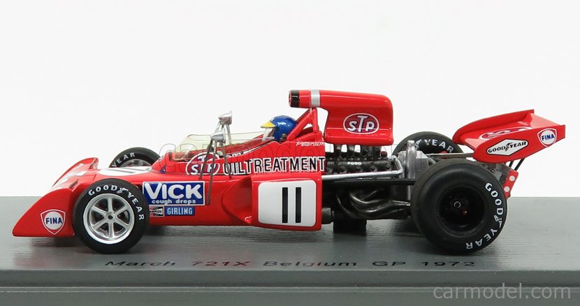MG MODEL 1/43 March 721X GP Monaco 1972 #3 R.Peterson Kit Monté