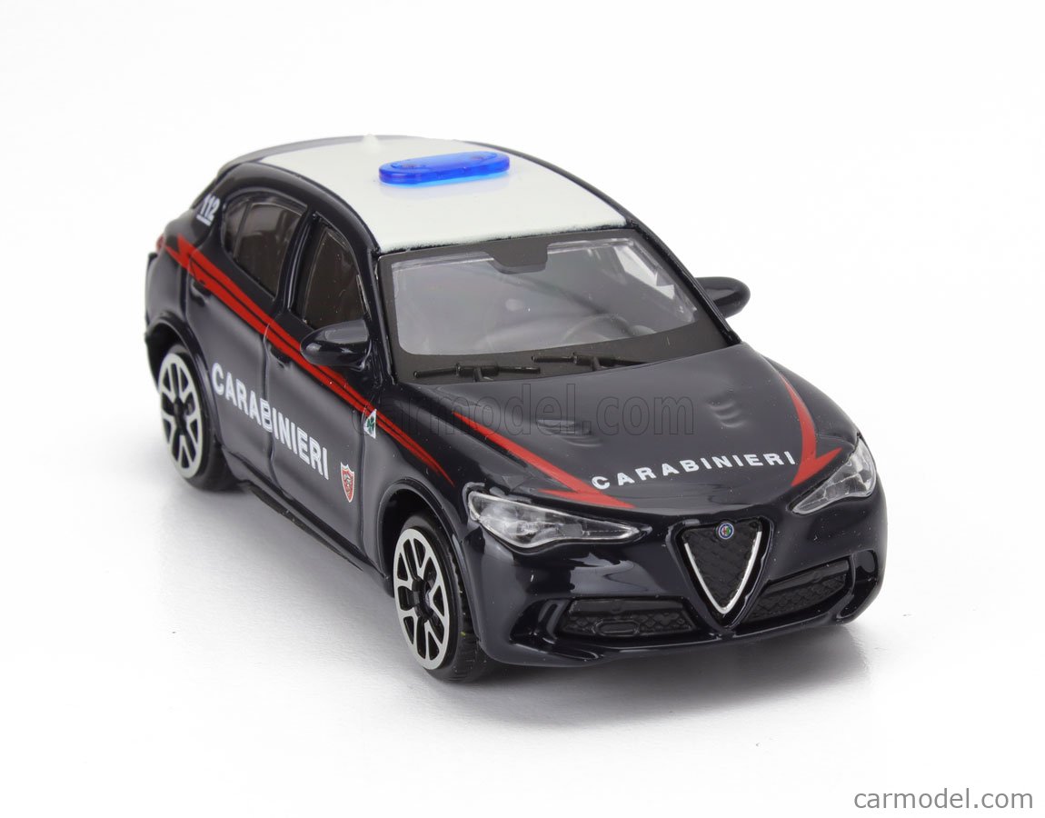 Mebetoys Miniature Alfa Romeo Giulia Ti Carabinieri – échelle 1/43 – Vintage 1972