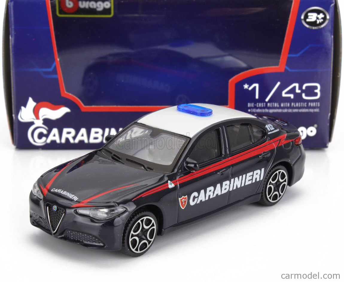 Politoys - M 531 Alfa Romeo Giulia T1 Gazzelle Carabinieri
