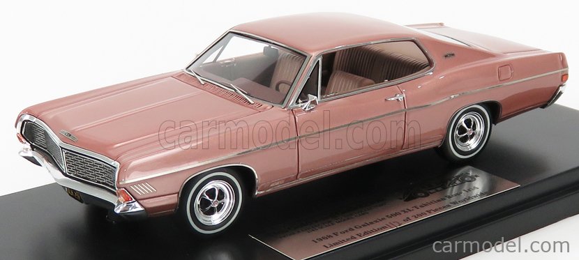 Goldvarg Gc037b Scale 1 43 Ford Usa Galaxie 500 Xl Closed Lights 1968 Tahitian Rose Irid Met