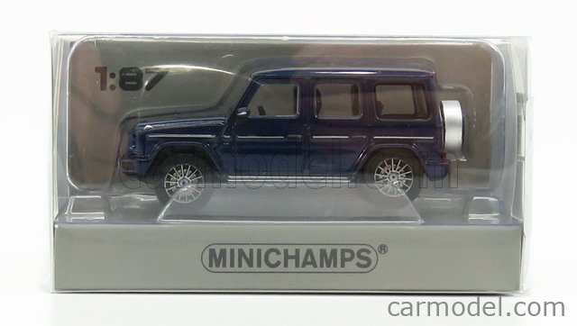 MINICHAMPS 870037401 Mercedes-Benz G-Klasse W463 2018 cavansitblau