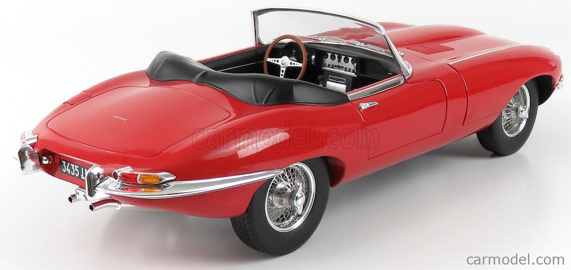 Modèle Réduit 1:43 Jaguar E-Type Spider 1962 - Couleur Opalescent Gun Metal Grey - BEST