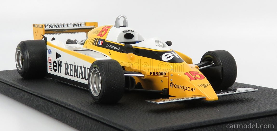 GP-REPLICAS GP053B Scale 1/18 | RENAULT F1 RE20 TURBO N 15