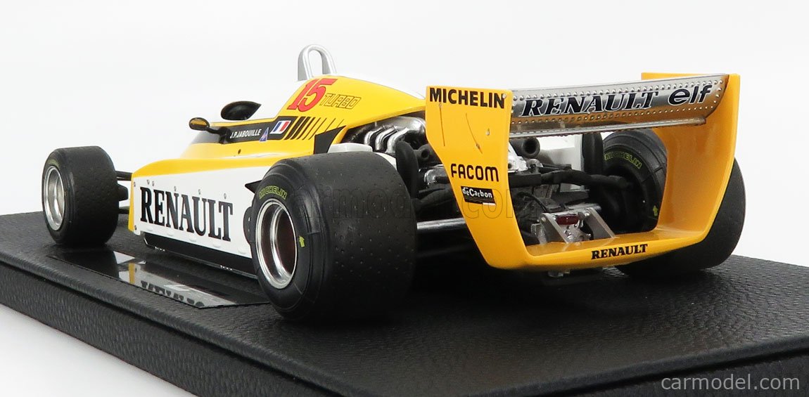 GP-REPLICAS GP053B Scale 1/18 | RENAULT F1 RE20 TURBO N 15 GP-REPLICAS GP053B Scale 1/18 | RENAULT F1 RE20 TURBO N 15