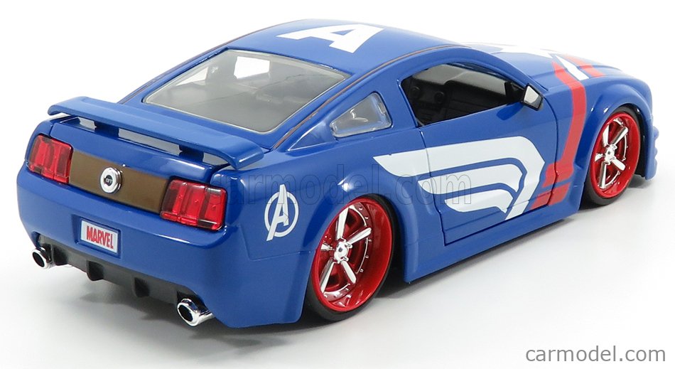 Ford Mustang GT 2006 Capitán América 1:24 – Edición especial de