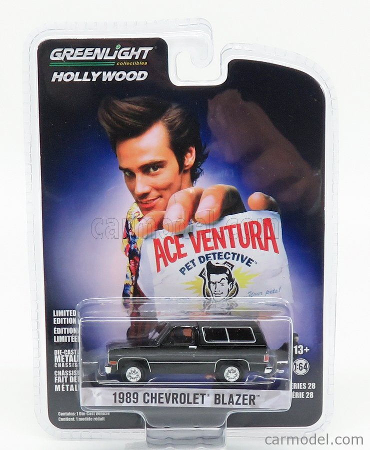 GREENLIGHT 44880E Scale 1/64 | CHEVROLET BLAZER 1989 - PET DETECTIVE ...