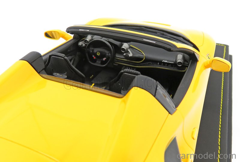 Ferrari F50 Spider 1995 - BBR 1/18 - Jaune Giallo Modena - Avec Vitrine - Neuve